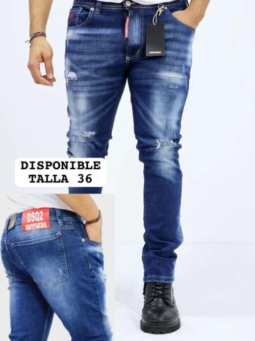 Jean dsquared2 Azul oscuro hombre