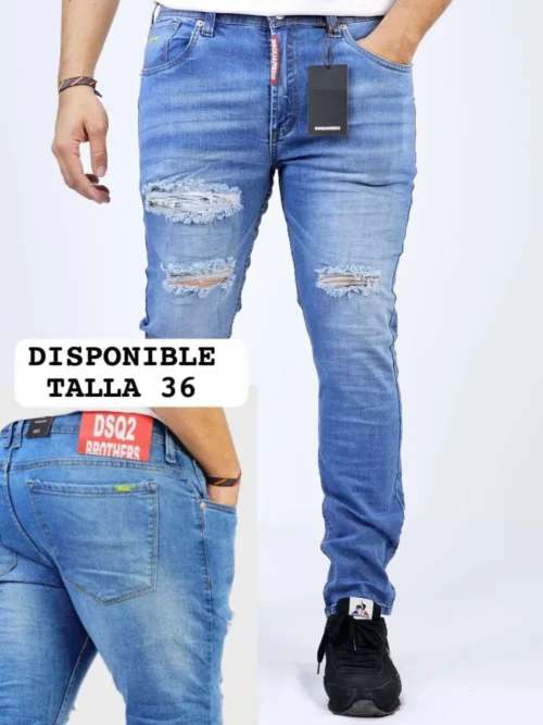 Jean dsquared2 Azul claro hombre